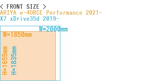 #ARIYA e-4ORCE Performance 2021- + X7 xDrive35d 2019-